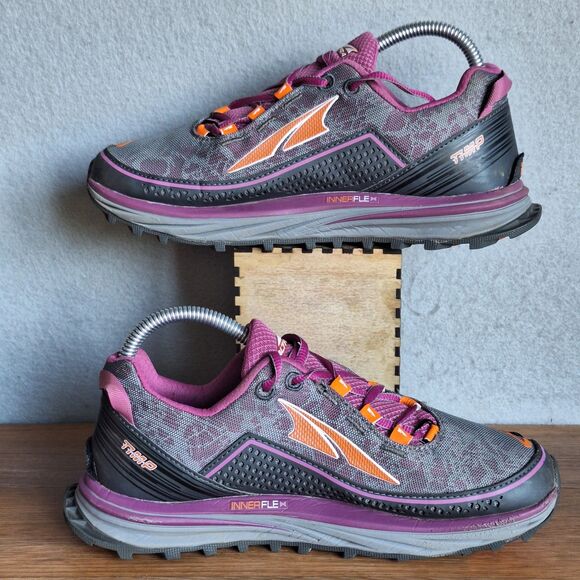 Altra Timp Trail Running Shoes Women’s 7.5 Purple Cushioned Sneaker EU 38 - Picture 5 of 12
